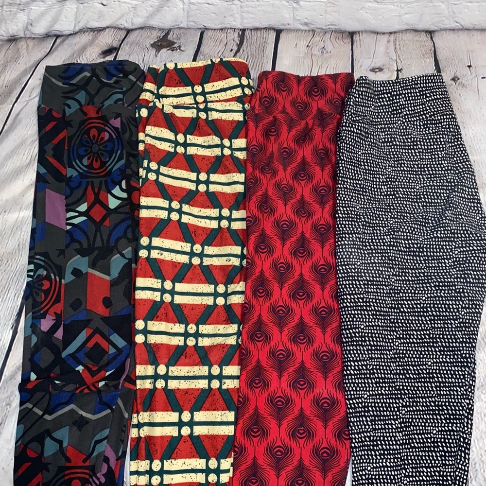 Lularoe OS leggings lot gently used and well cared for.